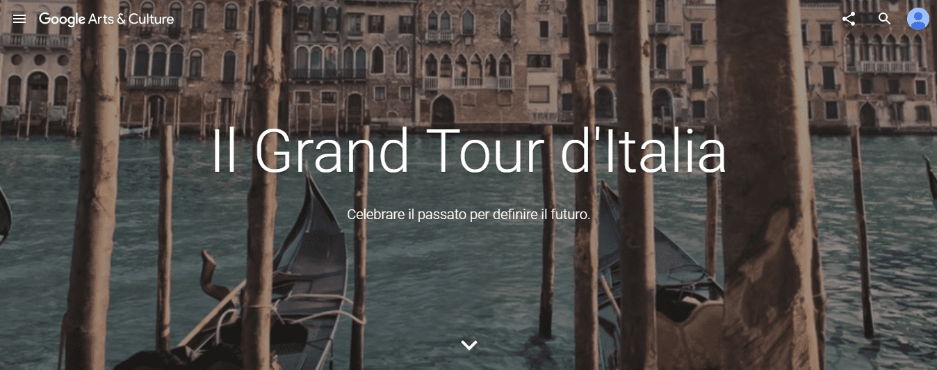 Google e UNESCO celebrano l'Italia e il Grand Tour!