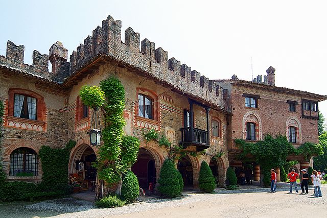 Il castello Visconti a Grazzano Visconti