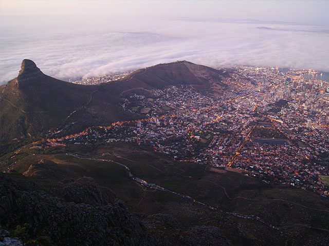 Città del Capo è una delle città più belle del mondo