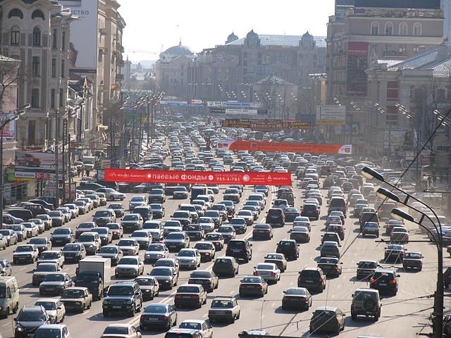 Mosca è la 2° città con il traffico più congestionato al mondo